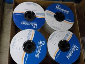 4 Rolls Autobags- each roll 3000 Ba...