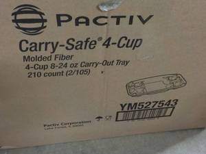 Case of 210 Count Carry Safe 4 cup ...