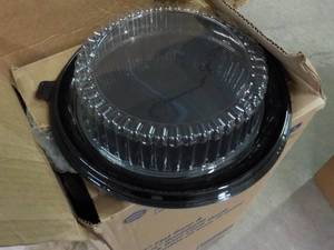 5 Cases of Various Size Trays and L...
