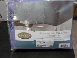 King Size Lilac Bed Tite Sheet Set...