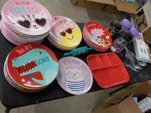 Melmac Pottery Barn Plates, Minecra...