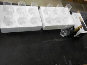 Crystal Liquor Glasses and RBT Bott...