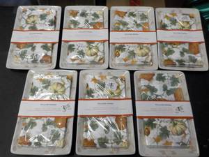 Lot of 7 Williams Sonoma Ceramic Tr...