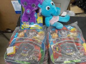 Paw Patrol Backpacks and Stuffed An...