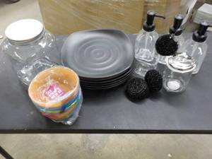 Glass Jars, Sushi Plates and more...