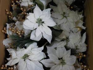 Xmas Artificial Flowers...