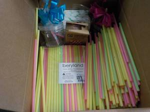Straws and Dcor...