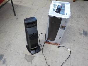 Lasko Ceramic Tower Heater with Rem...