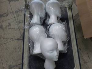 5 Styro Foam Display Heads...