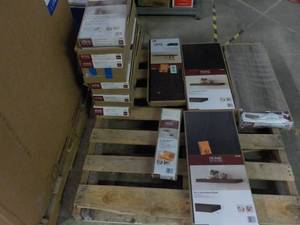 Lot of Home Decorators Shelving...
