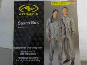 Athletic Sauna Suit size ML...