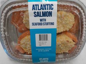 2 lb. Frozen Atlantic Salmon with S...