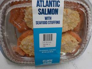 2 lb. Frozen Atlantic Salmon with S...