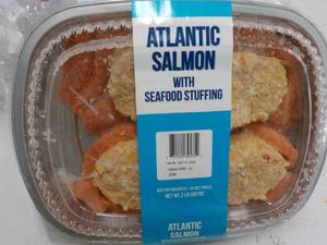 2 lb. Frozen Atlantic Salmon with S...