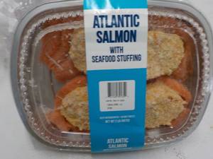 2 lb. Frozen Atlantic Salmon with S...