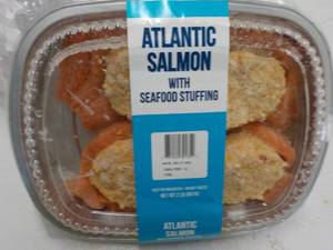 2 lb. Frozen Atlantic Salmon with S...