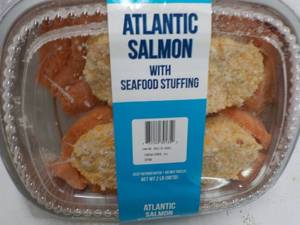 2 lb. Frozen Atlantic Salmon with S...