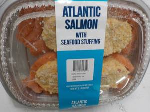 2 lb. Frozen Atlantic Salmon with S...