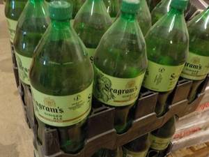 8 - 2 Liter Bottles Seagrams Caffe...