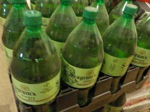 8 - 2 Liter Bottles Seagrams Caffe...