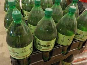8 - 2 Liter Bottles Seagrams Caffe...