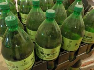 8 - 2 Liter Bottles Seagrams Caffe...
