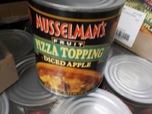 7 lb. 2 oz Can Diced Apples past b...