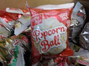 2 Cases 48 Kathy Kaye Popcorn Balls...