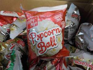 2 Cases 48 Kathy Kaye Popcorn Balls...