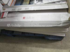 lot 403 image: lot of daltile ceramic floor and wa...