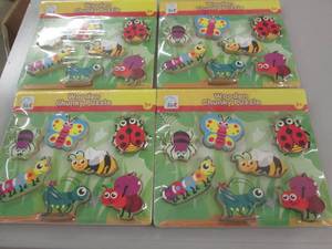 lot 23 image: 4 new wooden chunky puzzles ...