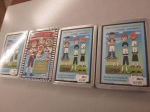 lot 27 image: 4 new sportboy magnetic dress up wo...