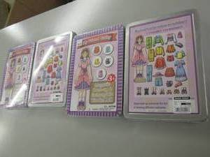 lot 30 image: 4 new my friend cathy magnetic dres...