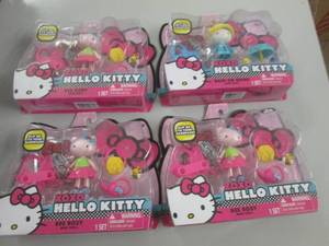 lot 37 image: 4 new hello kittys mini dolls ...