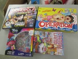 lot 54 image: 4 new games operation, candyland, m...
