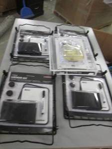 lot 63 image: 4 black 7 piece locker kits and 1 w...