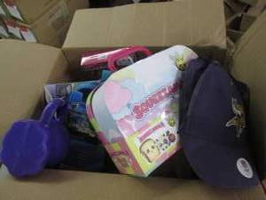 lot 85 image: box of new toys ...