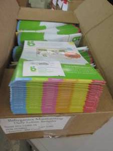 lot 106 image: 1 case of 300 samples of babyganics...
