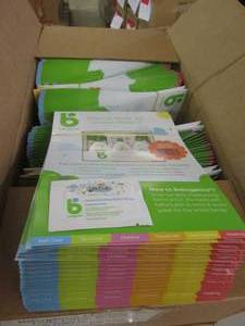 lot 107 image: 1 case of 300 samples of babyganics...