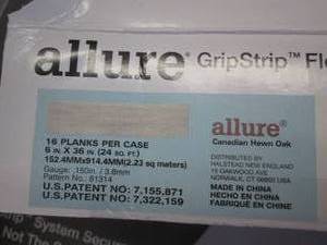 lot 114 image: 5 cases of allure  gripstrip floori...