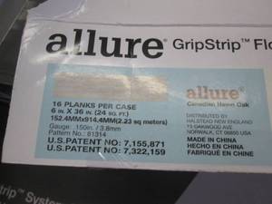 lot 116 image: 5 cases of allure gripstrip floorin...