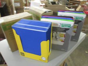 lot 120 image: 3 cases of folders ...