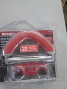 lot 149 image: roberts carpet trimmer...