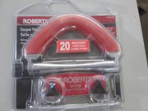 lot 150 image: roberts carpet trimmer...