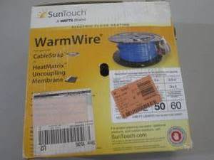 lot 159 image: suntouch warm wire for electric flo...