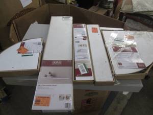 lot 170 image: 5 home decorators shelfs...