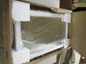 lot 188 image: glacier bay 15 inch framed surface ...