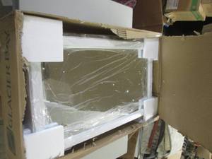lot 189 image: glacier bay 15 inch framed surface ...