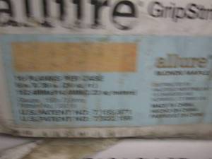 lot 219 image: 3 cases of allure blonde maple grip...
