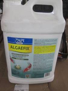 lot 230 image: 2.5 gallons of api pond algaefix ...